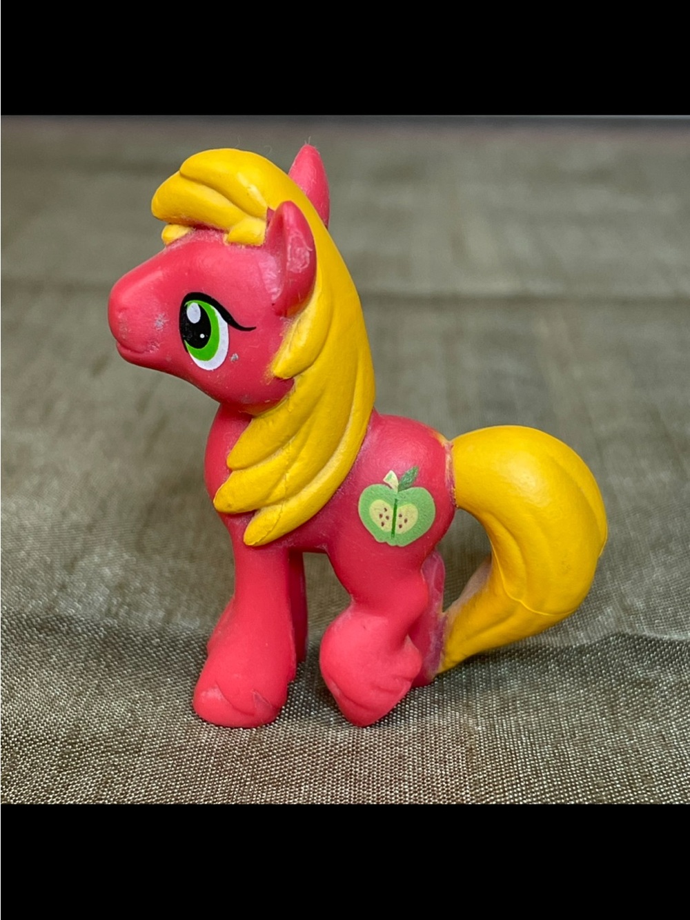 My Little Pony Blind Bag "BIG MCINTOSH" (Apple Family) Mini FIM G4 Cake Topper